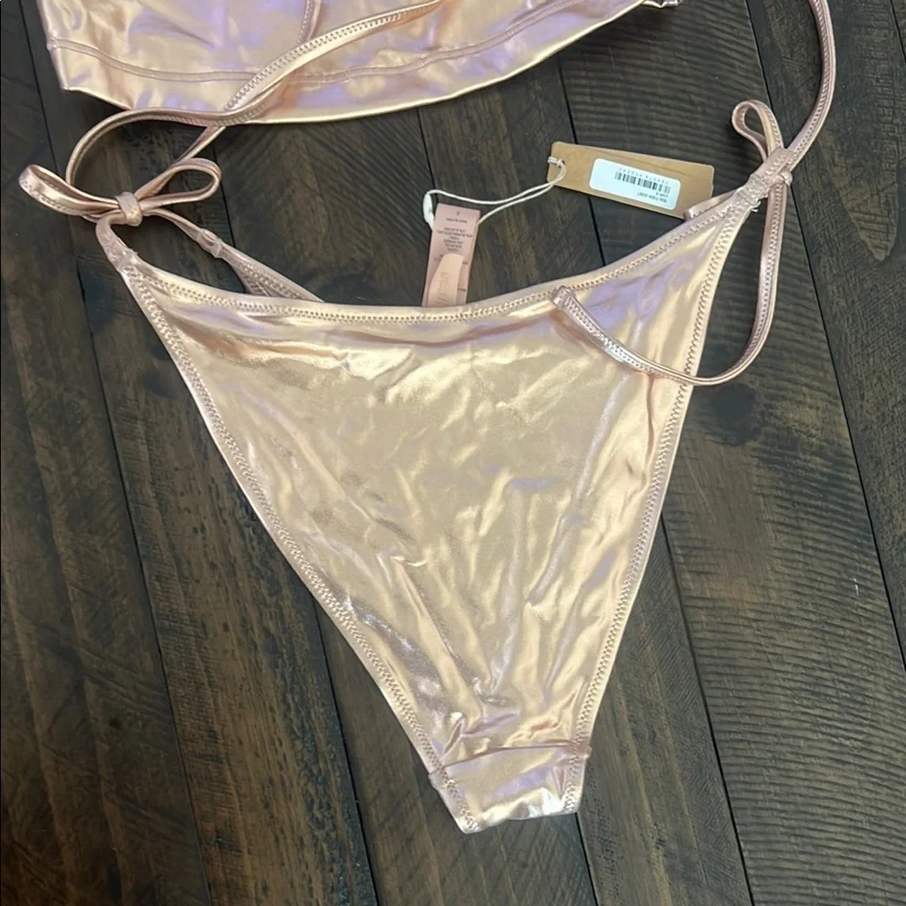 Skims Metalic Swim Set